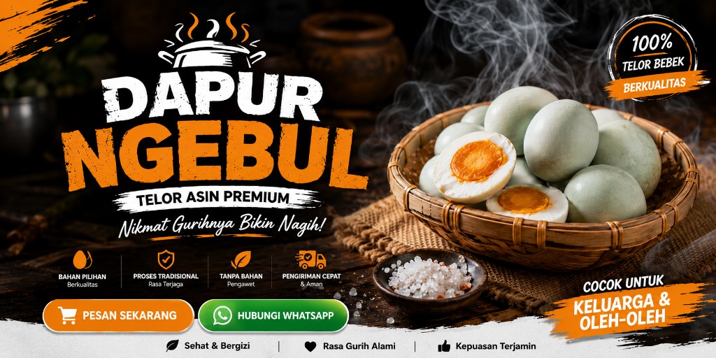 Dapur Ngebul - Telor Asin Premium